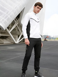 Спортивный костюм KELME Men's Woven Jacket Set (White/Black)