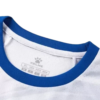 Футбольная форма KELME Short-Sleeved Football Suit (White/Blue)