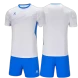 Футбольная форма KELME Short-Sleeved Football Suit (White/Blue)