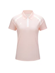 Футболка KELME Women's Polo Shirt Light Pink