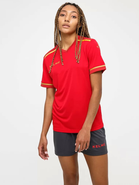Футбольная форма KELME S/S Football Set (Red/Grey)