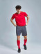 Футбольная форма KELME S/S Football Set (Red/Grey)