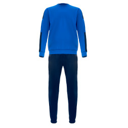 Костюм тренировочный TORRES Professional Training, K-2101-063-XXL, р.XXL, полиэст,васильково-т.синий