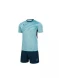 Футбольная форма KELME Short-Sleeved Football Suit (Light Blue/Dark Blue)