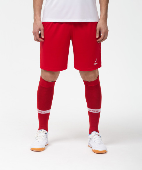 Шорты игровые JOGEL CAMP Classic Shorts, красный/белый