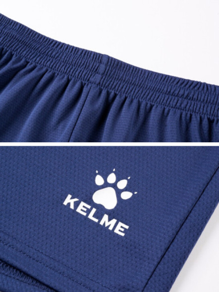 Футбольная форма KELME Short-Sleeved Football Suit (Blue/Dark Blue)