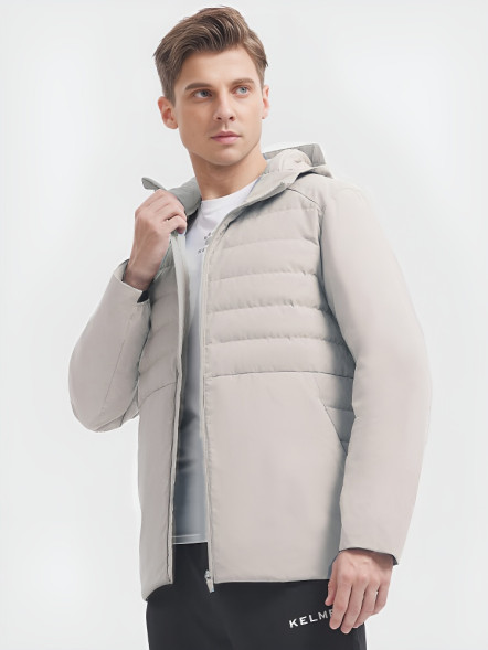 Демисезонная куртка KELME Light Down Jacket Beige