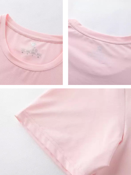 Футболка KELME Round Neck T-Shirt Light Pink