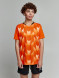 Футбольная форма KELME Short-Sleeved Football Suit (Orange/Black)