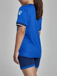 Детская футбольная форма KELME Short-Sleeved Football Suit Blue