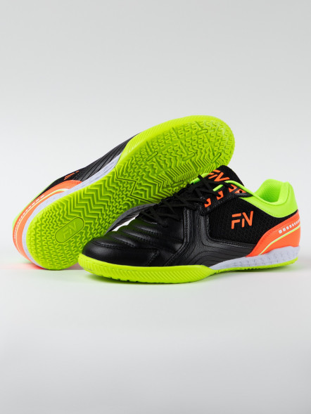 Футзалки FN Star (IN) (Black/Light Green)