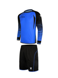 Вратарская форма KELME Long-Sleeved Football Goalkeeper Suit (One Size Larger) (Blue/Black)