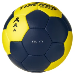 Мяч ганд. TORRES Training, H32450, р.0, ПУ, 4 подкл. слоя, руч. сшивка, мультиколор