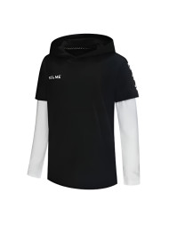 Детское худи KELME Boys Long Sleeve T-Shirt Black