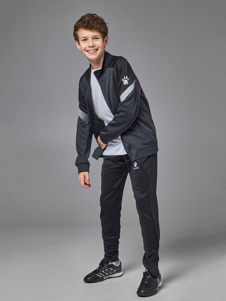 Детская олимпийка KELME Children's Knitted Jacket Dark Grey