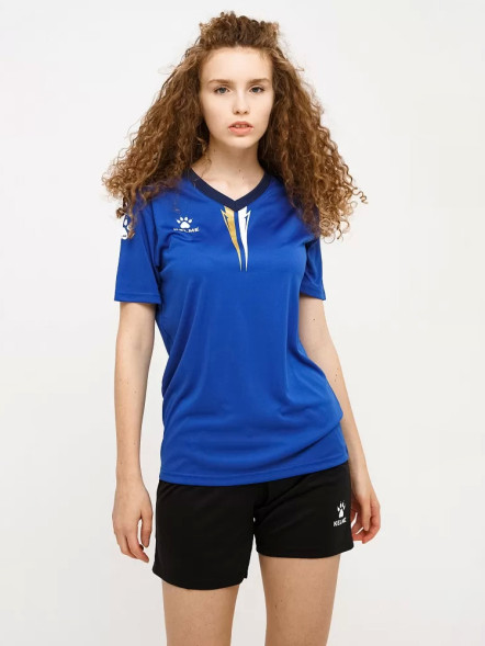 Футбольная форма KELME S/S Football Set (Blue/Black)