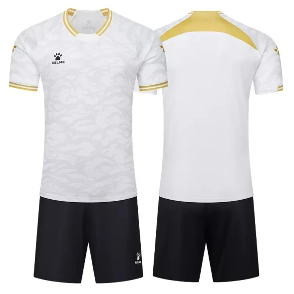 Футбольная форма KELME Football Uniform Set (White/Black)