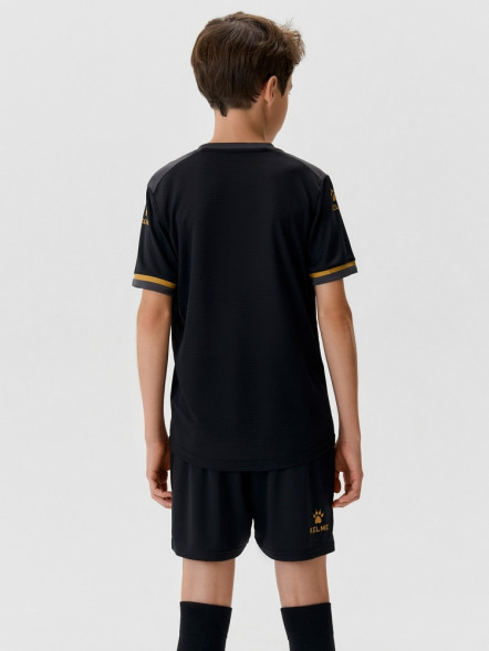 Детская футбольная форма KELME Children's Short-sleeved Football Uniform Set Black