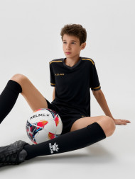 Детская футбольная форма KELME Children's Short-sleeved Football Uniform Set Black
