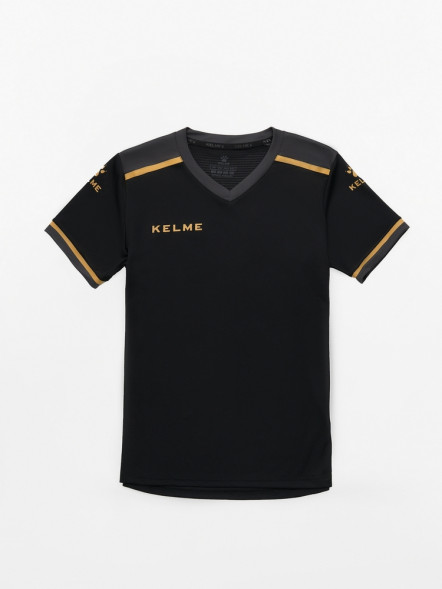 Детская футбольная форма KELME Children's Short-sleeved Football Uniform Set Black