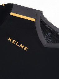 Детская футбольная форма KELME Children's Short-sleeved Football Uniform Set Black