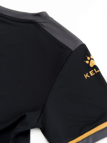 Детская футбольная форма KELME Children's Short-sleeved Football Uniform Set Black