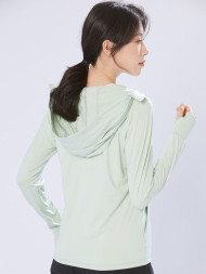 Ветровка KELME Knitted Sun Protection Skin Coat Pistachio