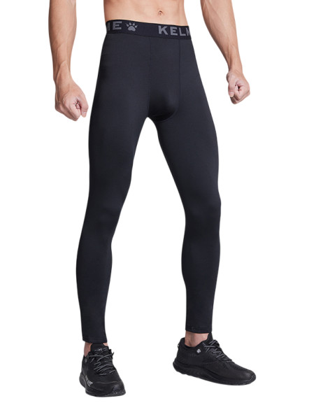 Термобелье (низ) KELME Тайтсы Thick Skinny Trousers Black
