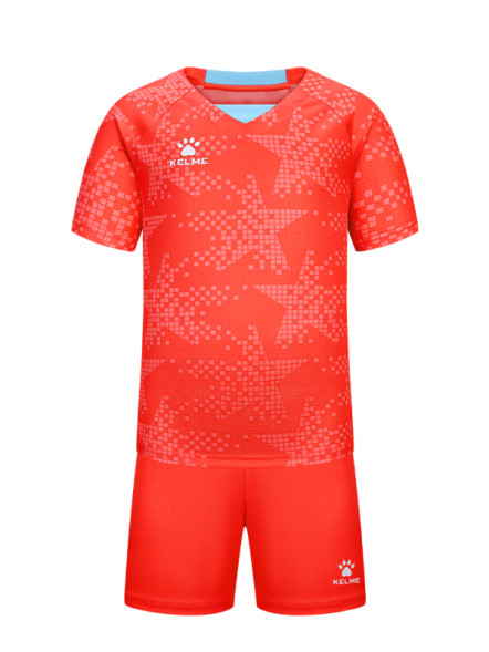 Детская футбольная форма KELME Football Uniform Set Red