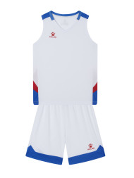 Детская баскетбольная форма KELME Children's Basketball Uniform (White/Blue)