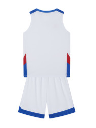 Детская баскетбольная форма KELME Children's Basketball Uniform (White/Blue)