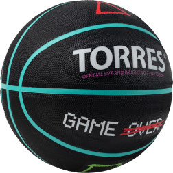 Мяч баскетбольный TORRES Game Over B023117, р.7