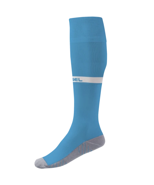 Гетры футбольные JOGEL CAMP ADVANCED SOCKS, голубой/белый