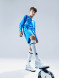 Детская вратарская форма KELME Long Sleeve Goalkeeper Suit Light Blue