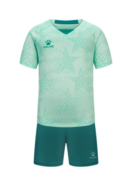 Детская футбольная форма KELME Football Uniform Set Teal