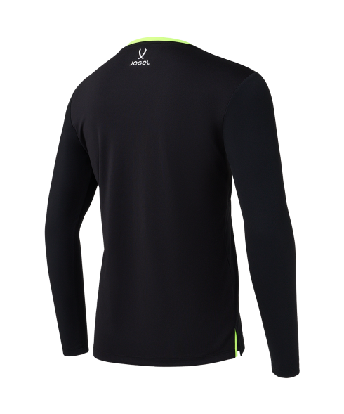 Лонгслив судейский JOGEL DIVISION PerFormDRY Referee LS Tee 2.0, черный