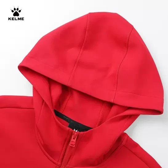 Толстовка KELME Men's Hooded Jacket Red