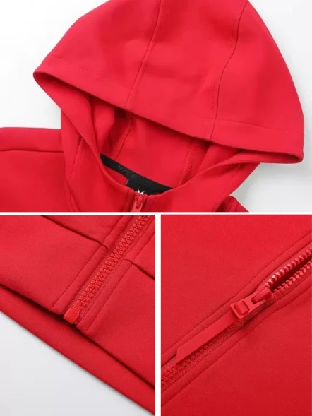 Толстовка KELME Men's Hooded Jacket Red