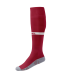 Гетры футбольные JOGEL CAMP ADVANCED SOCKS, гранатовый/белый