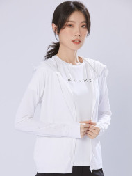 Ветровка KELME Knitted Sun Protection Skin Coat White