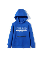 Детское худи KELME Boy's Hooded Sweatshirt Blue