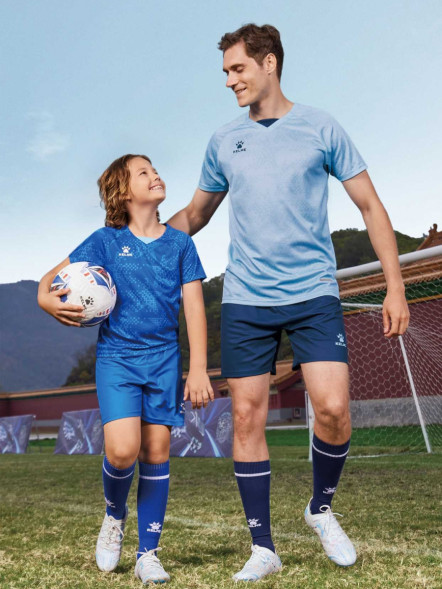 Детская футбольная форма KELME Football Uniform Set Blue