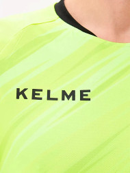 Футбольная форма KELME S/S Football Set (Neon/Black)