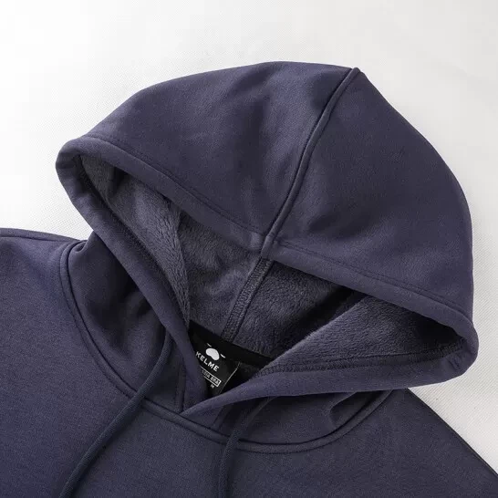 Худи KELME Fleece Hooded Sweatshirt Dark Blue