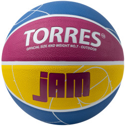 Мяч баскетбольный TORRES Jam, B023127, р.7