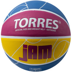 Мяч баскетбольный TORRES Jam, B023127, р.7