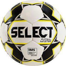 Мяч футзальный Select FUTSAL MASTER (артикул: 852508-051) бел/черн/желт, размер 4
