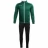 Детский спортивный костюм KELME Tracksuit (Green/Black)