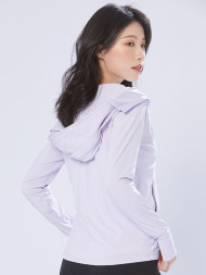 Ветровка KELME Knitted Sun Protection Skin Coat Light Purple