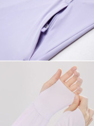 Ветровка KELME Knitted Sun Protection Skin Coat Light Purple